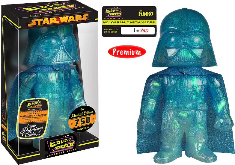 holographic darth vader funko pop