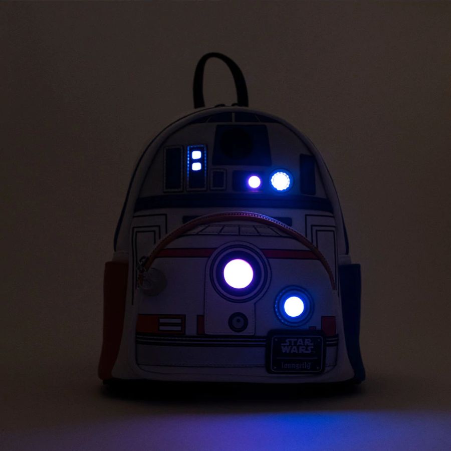 Star Wars R2 D2 8 Light Up Us Exclusive Mini Backpack Ozzie Collectables
