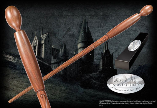 HARRY POTTER - Wand Collection - Death Eater Brown