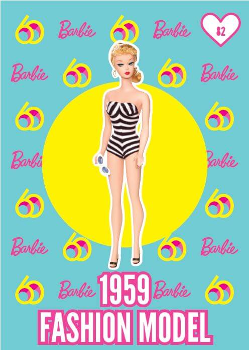 barbie collector cards