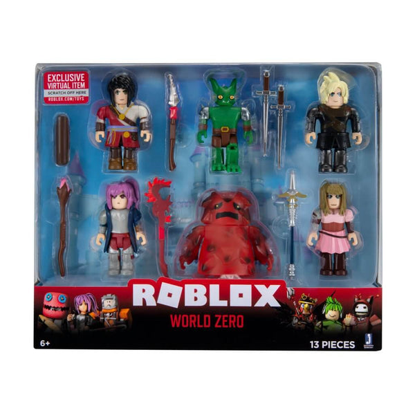 Roblox 6 Figure Multipack World Zero Wave 8 Ozzie Collectables - roblox world zero logo