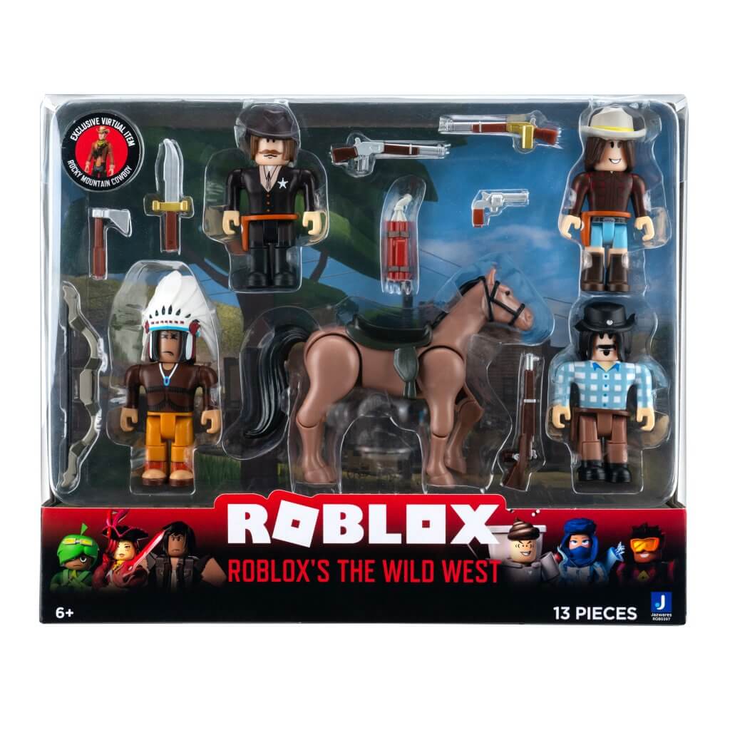 Toy Partner 10729 Roblox Multipack Act Wild West Building Sets Building Toys Kiririgardenhotel Com - roblox the wild west script