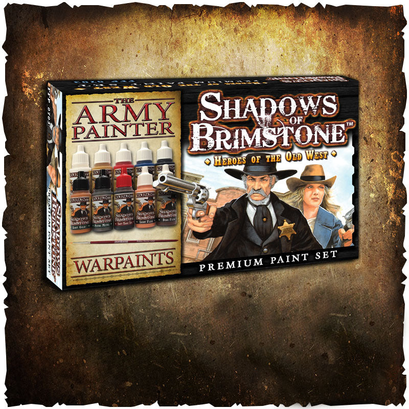 Shadows of Brimstone Heroes of the Old West Paint Set - Ozzie Collectables