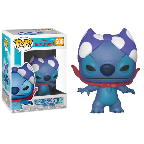 superhero stitch funko pop