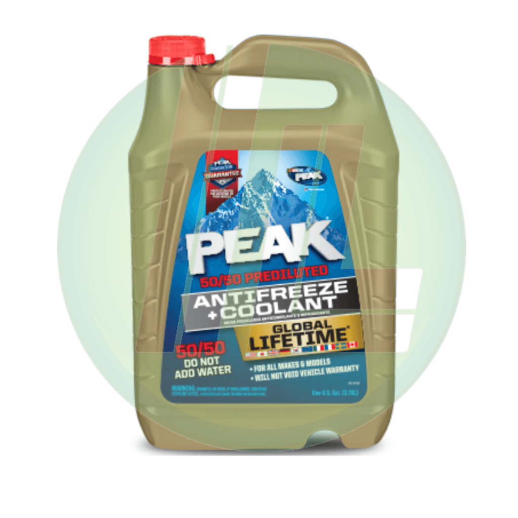 peak coolant 50 50