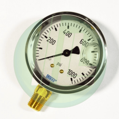 4 inch liquid filled pressure gauge