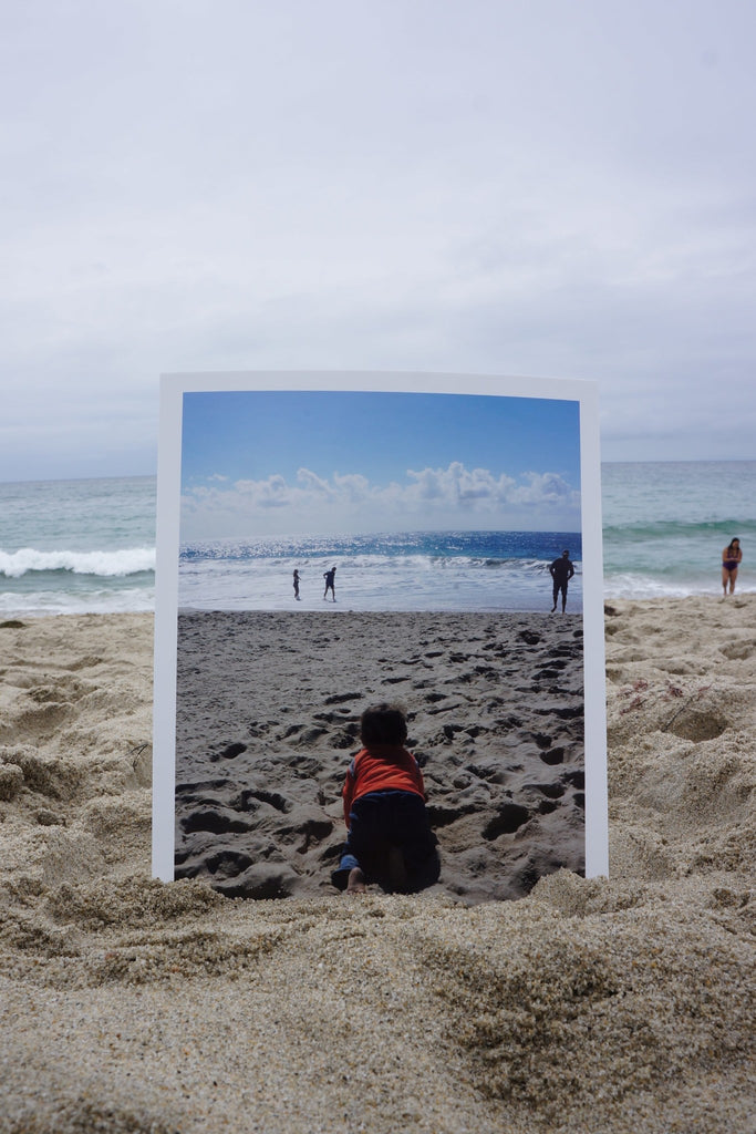 Beach with Diego