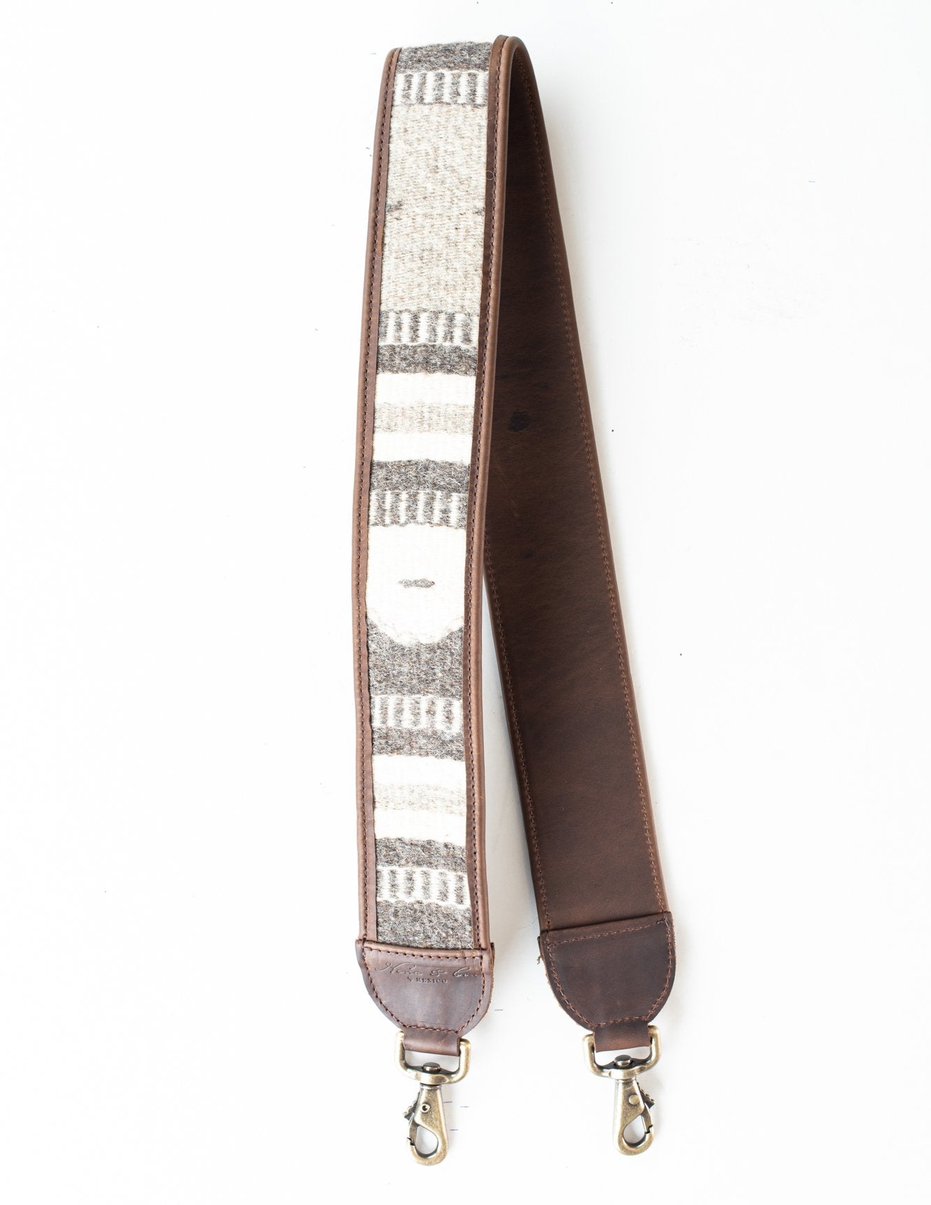 HANDWOVEN BAG STRAP - MEXICO COLLECTION - PAINTHORSE TUMBLED LEATHER NO. 94502