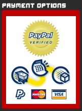 Forms of Payment. Paypal Verified