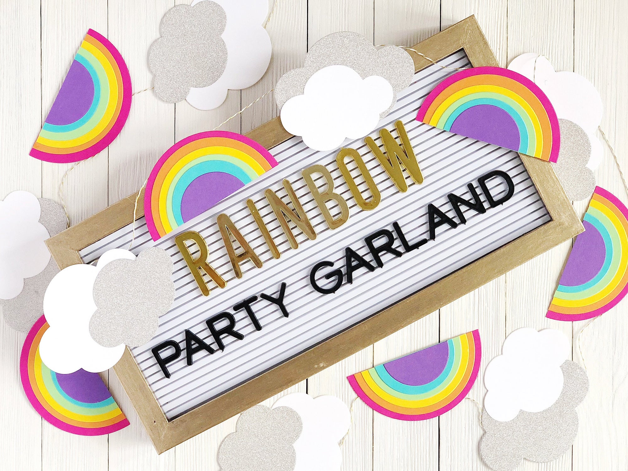 diy party garland