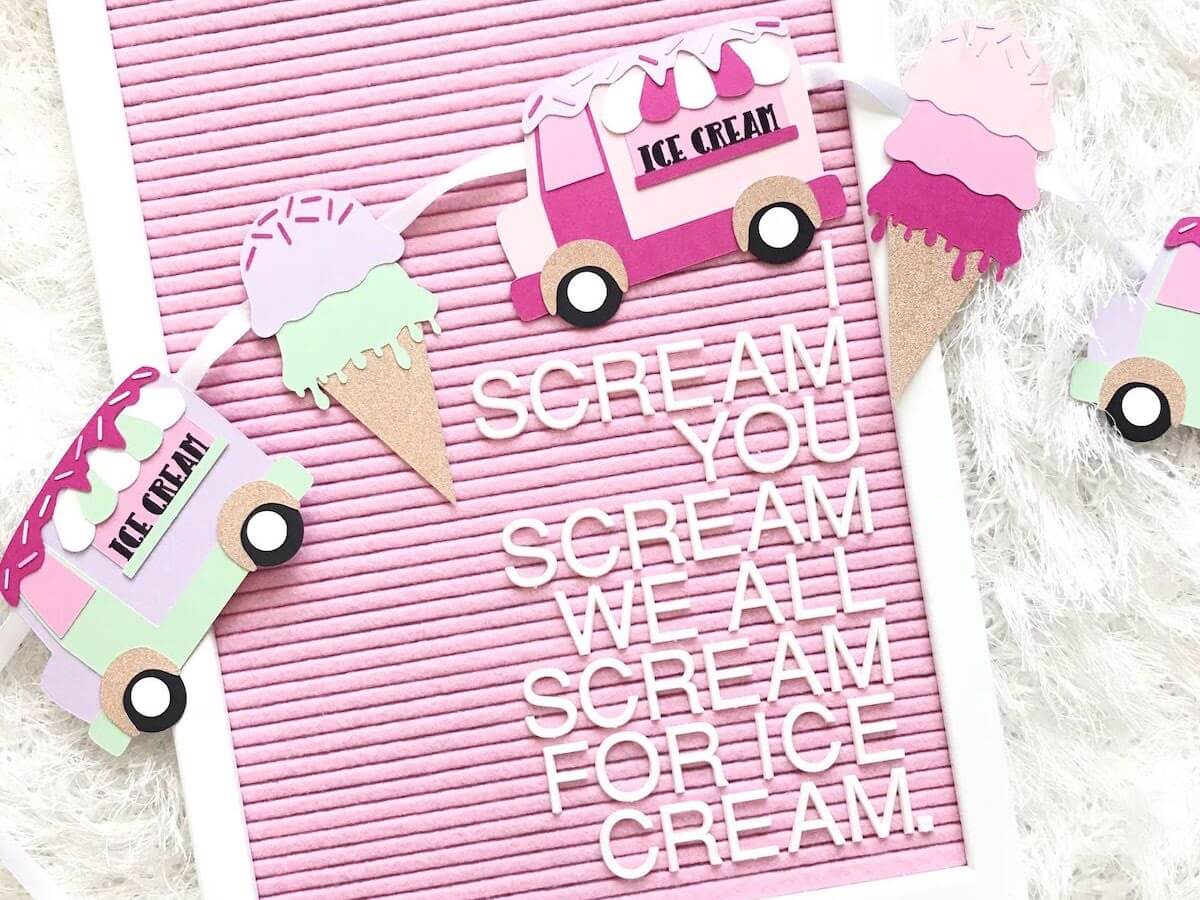 Download Ice Cream Shoppe Banner