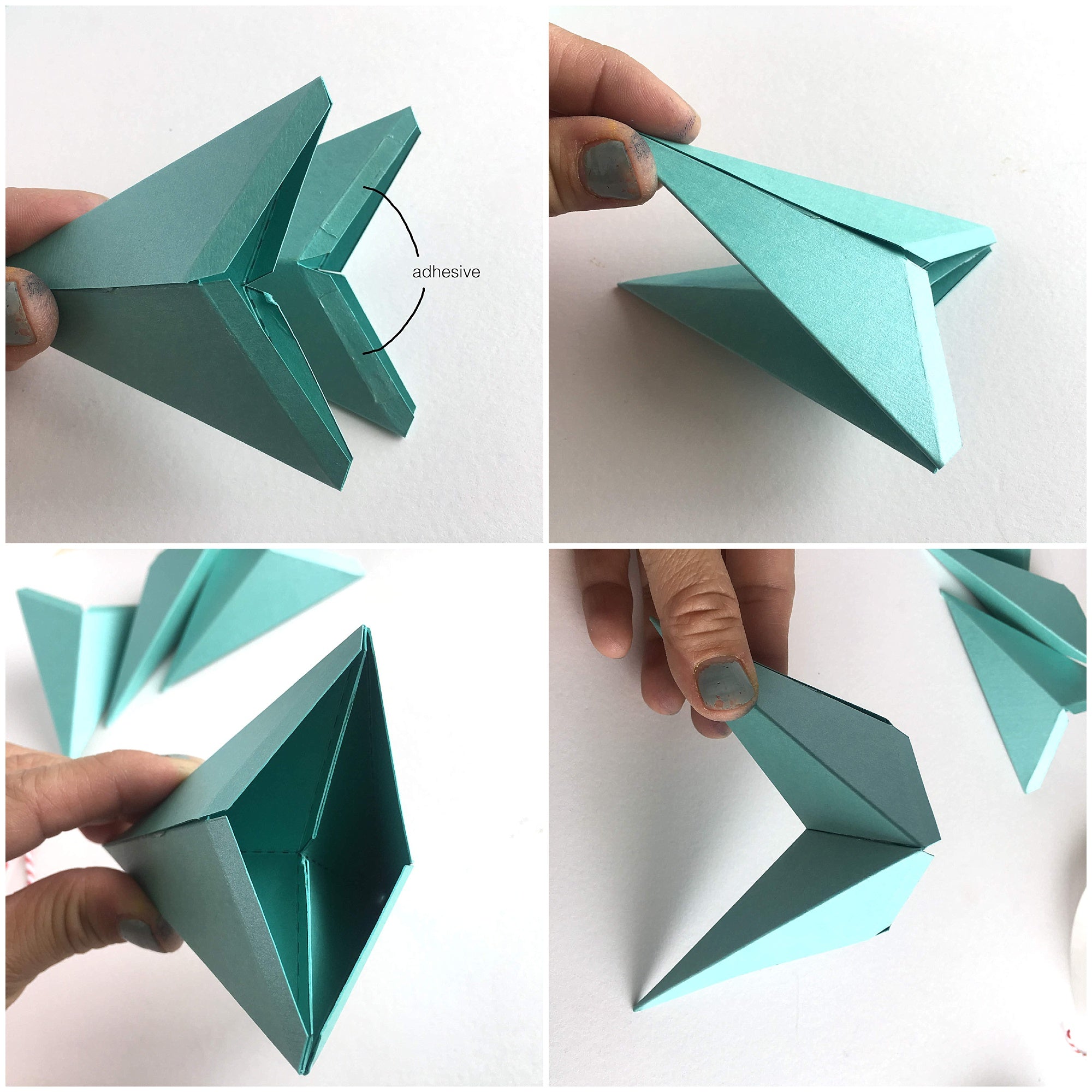 3D paper stars, Blog