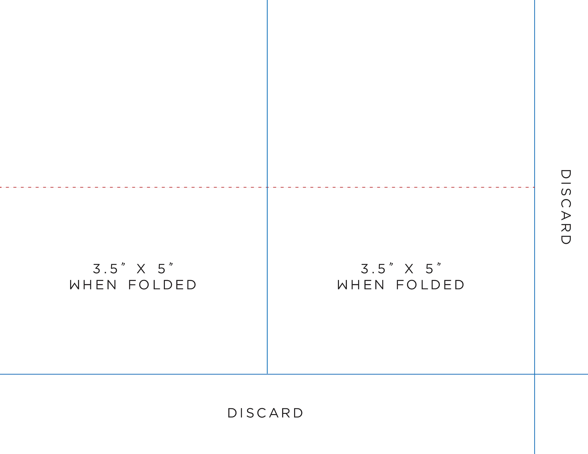 Paper 21 - How To Cut Flat and Folded Cards For A2 Card Template