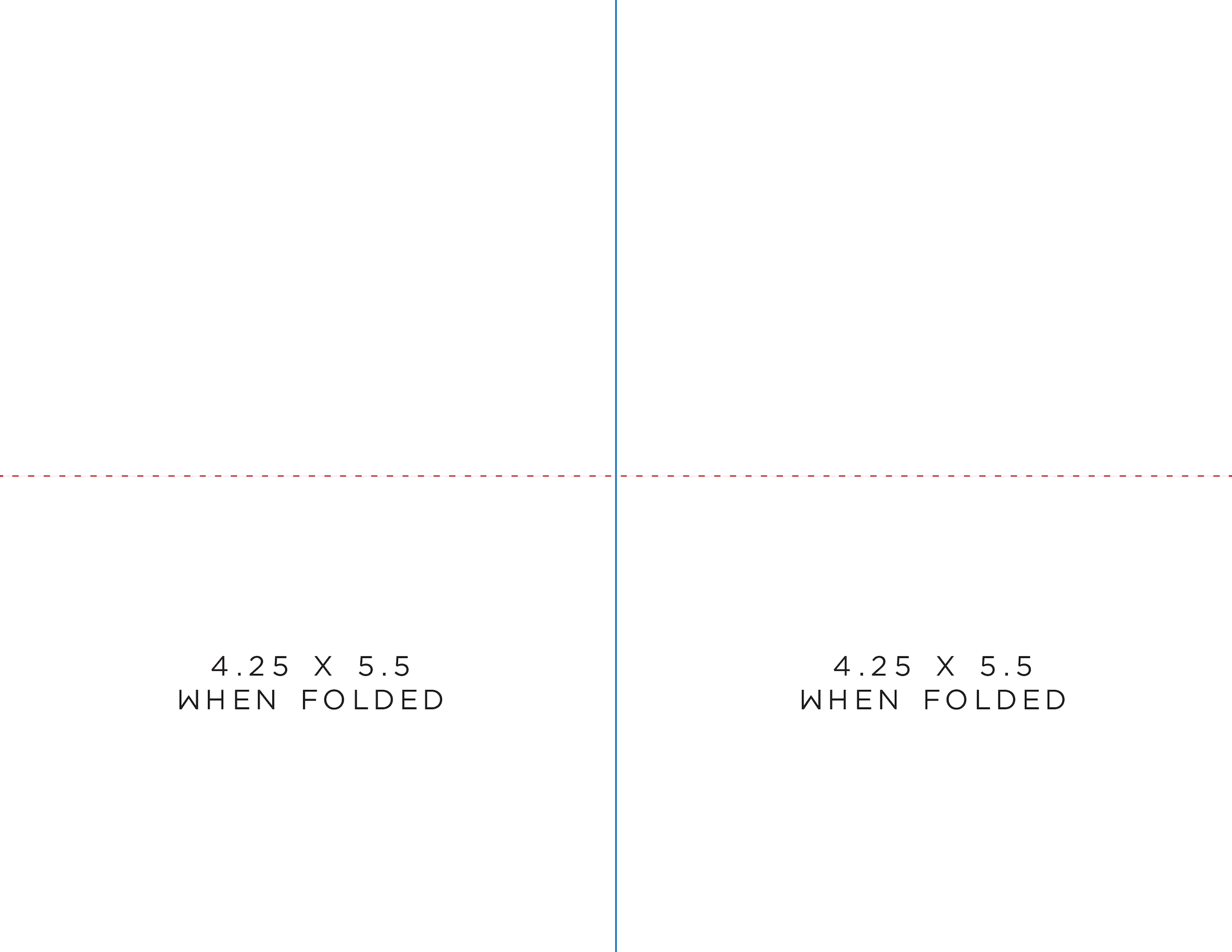 Paper 20 - How To Cut Flat and Folded Cards Within A2 Card Template