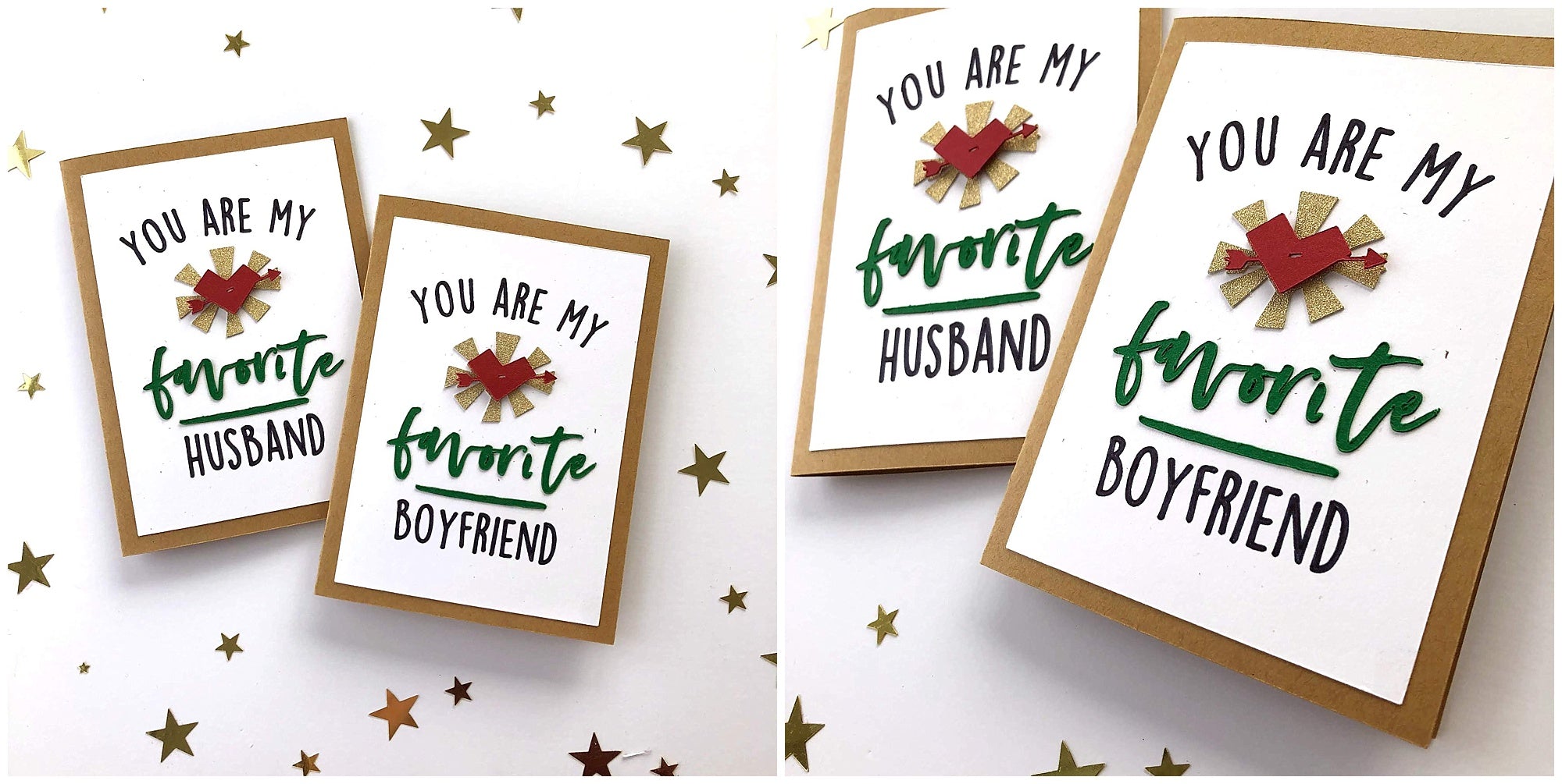 You Are My Favorite Husband Cardstock Paper Card