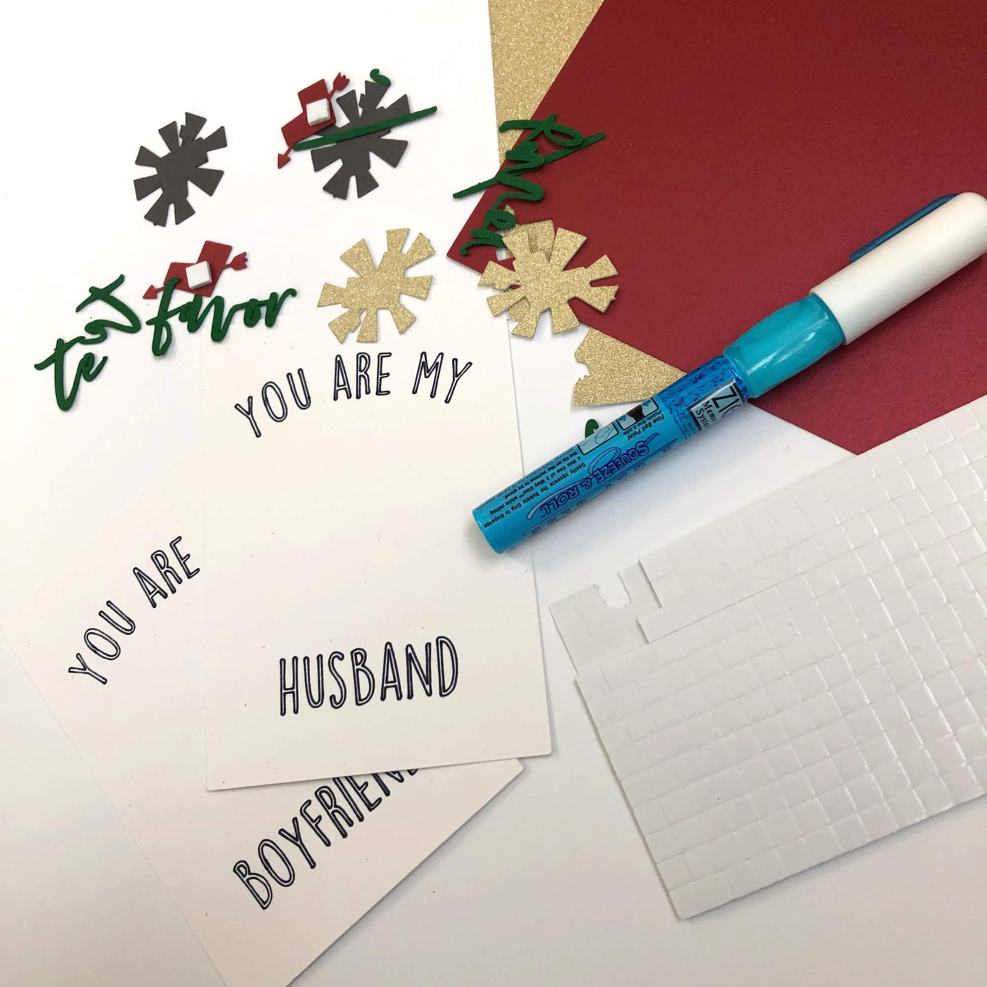 You Are My Favorite Husband Cardstock Paper Card