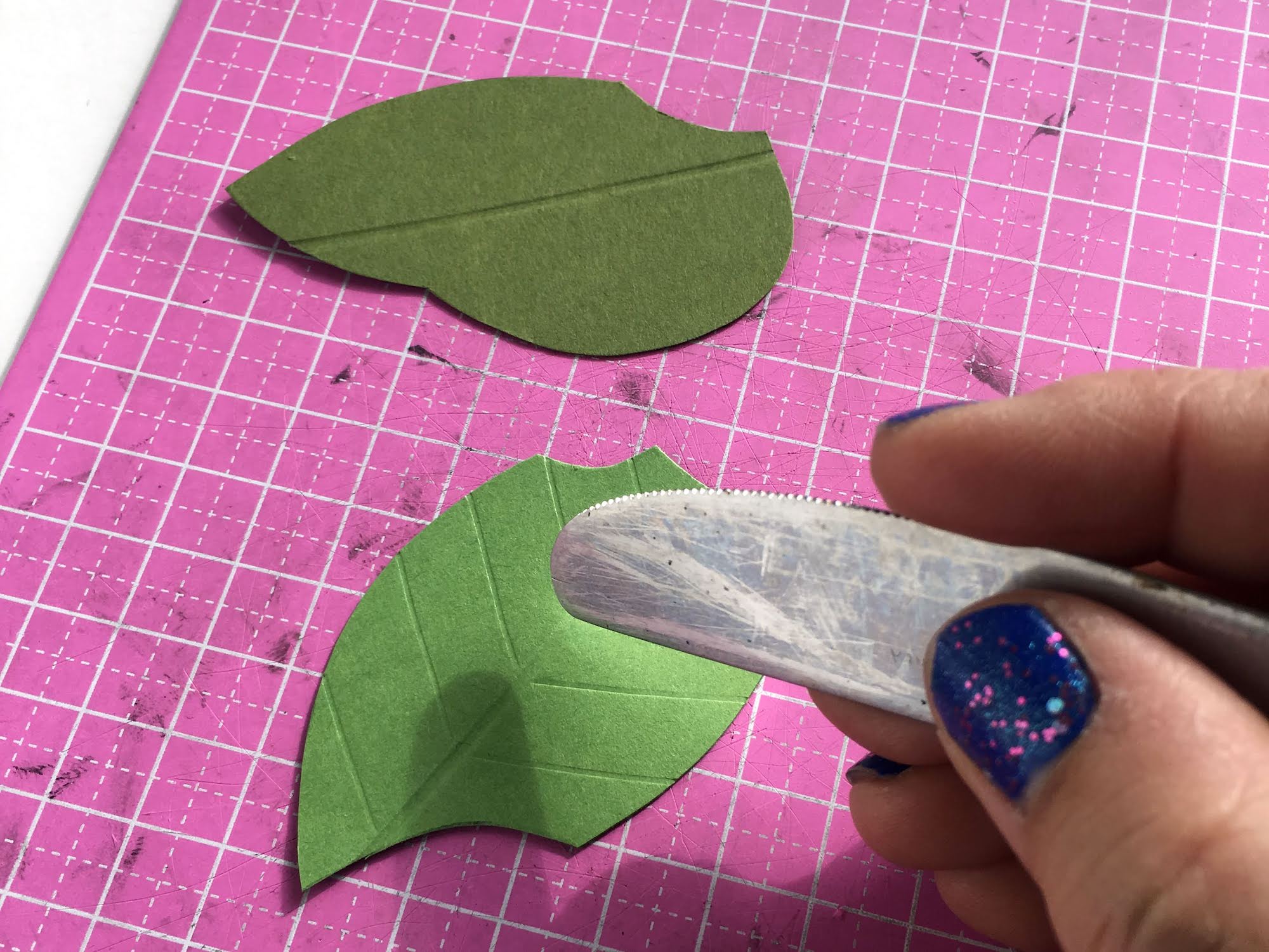 Leaf Cutter Ants Cardstock Paper Valentine Card Leaf Scoring
