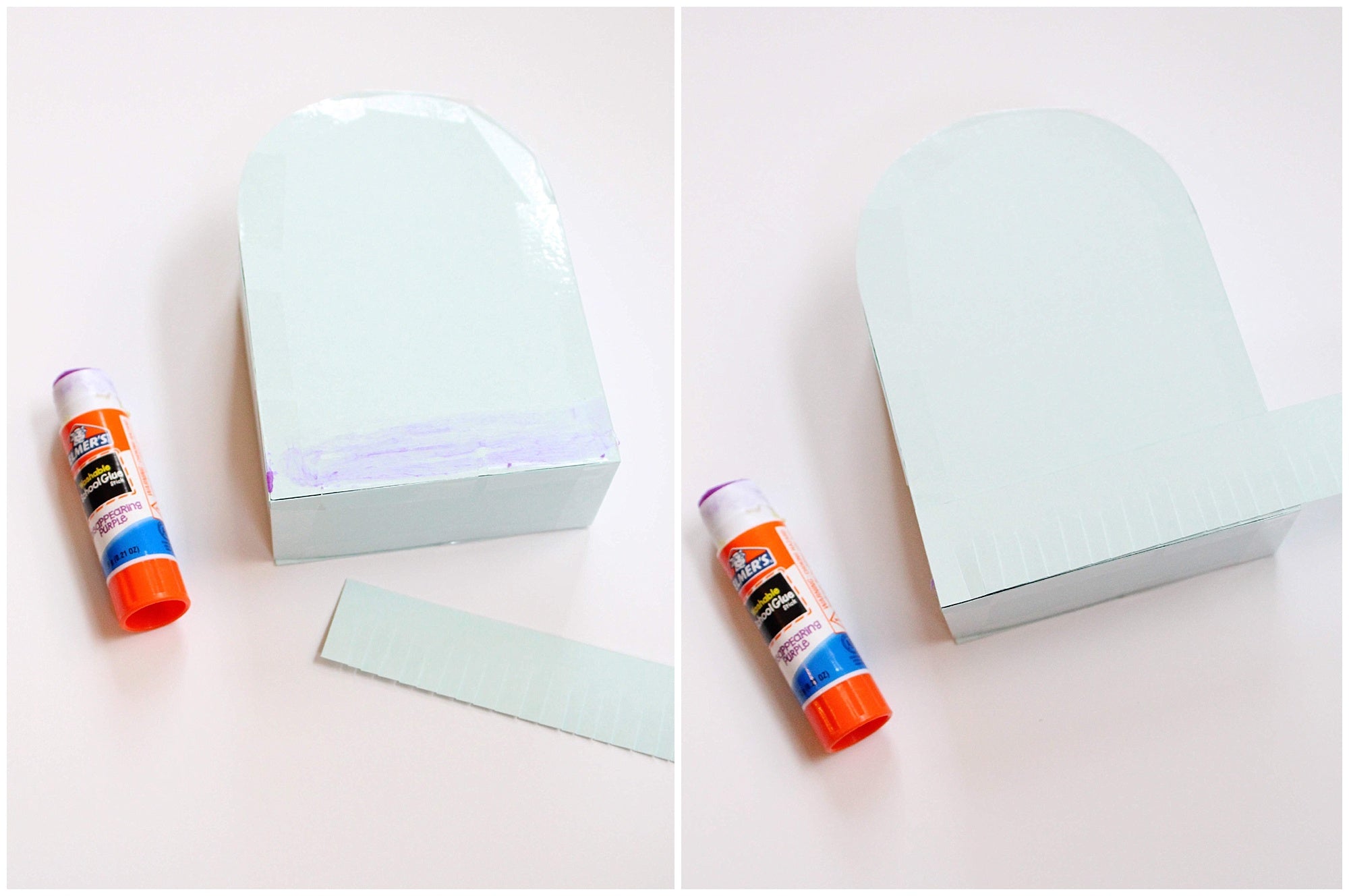 DIY Cardstock Paper Mini Back to School Pinatas