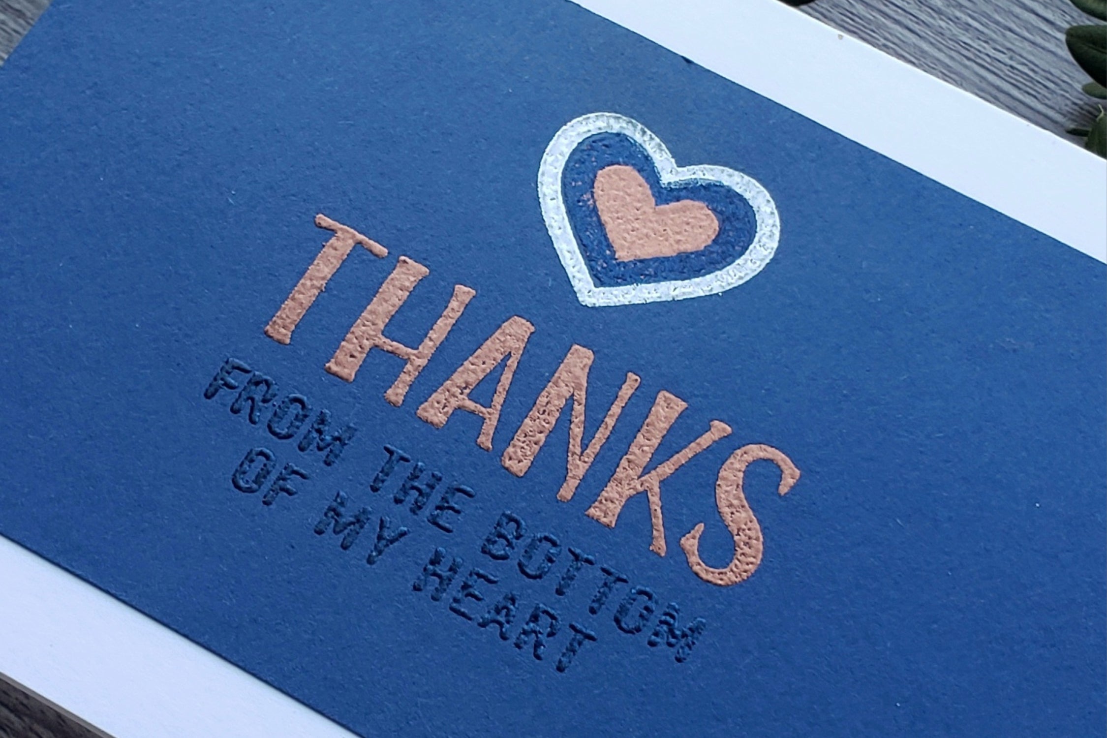 Handsome Boho Thank You Card Set Thanks Close Up