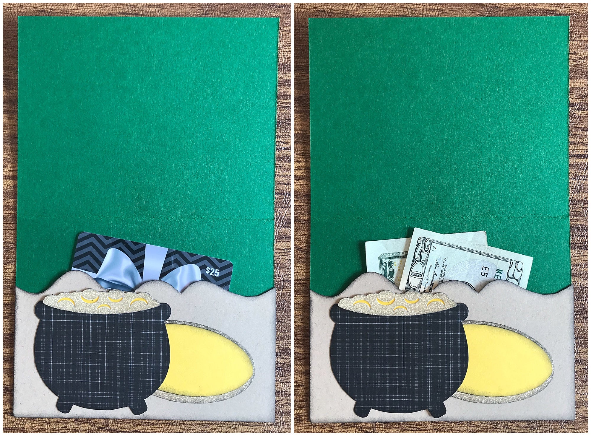 Money Pocket it Pot of Gold St. Patrick's Day Card