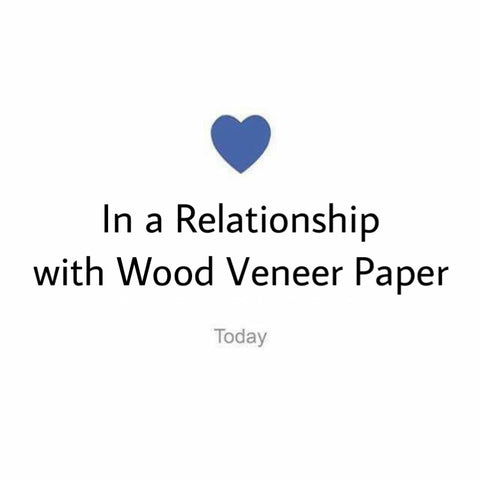 wood veneer paper