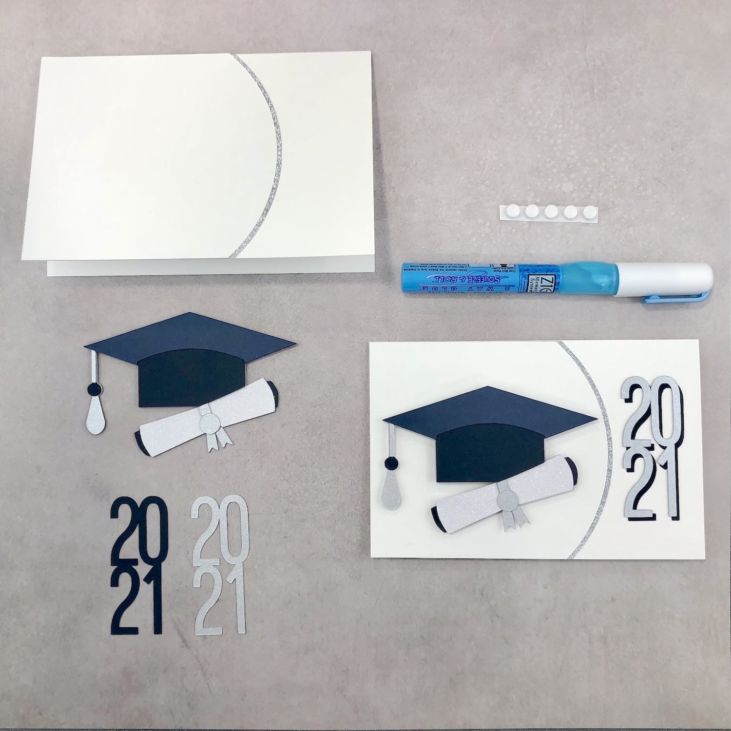 Graduation Paper Die Cuts, Grad Pack, Graduation Die Cuts for Card