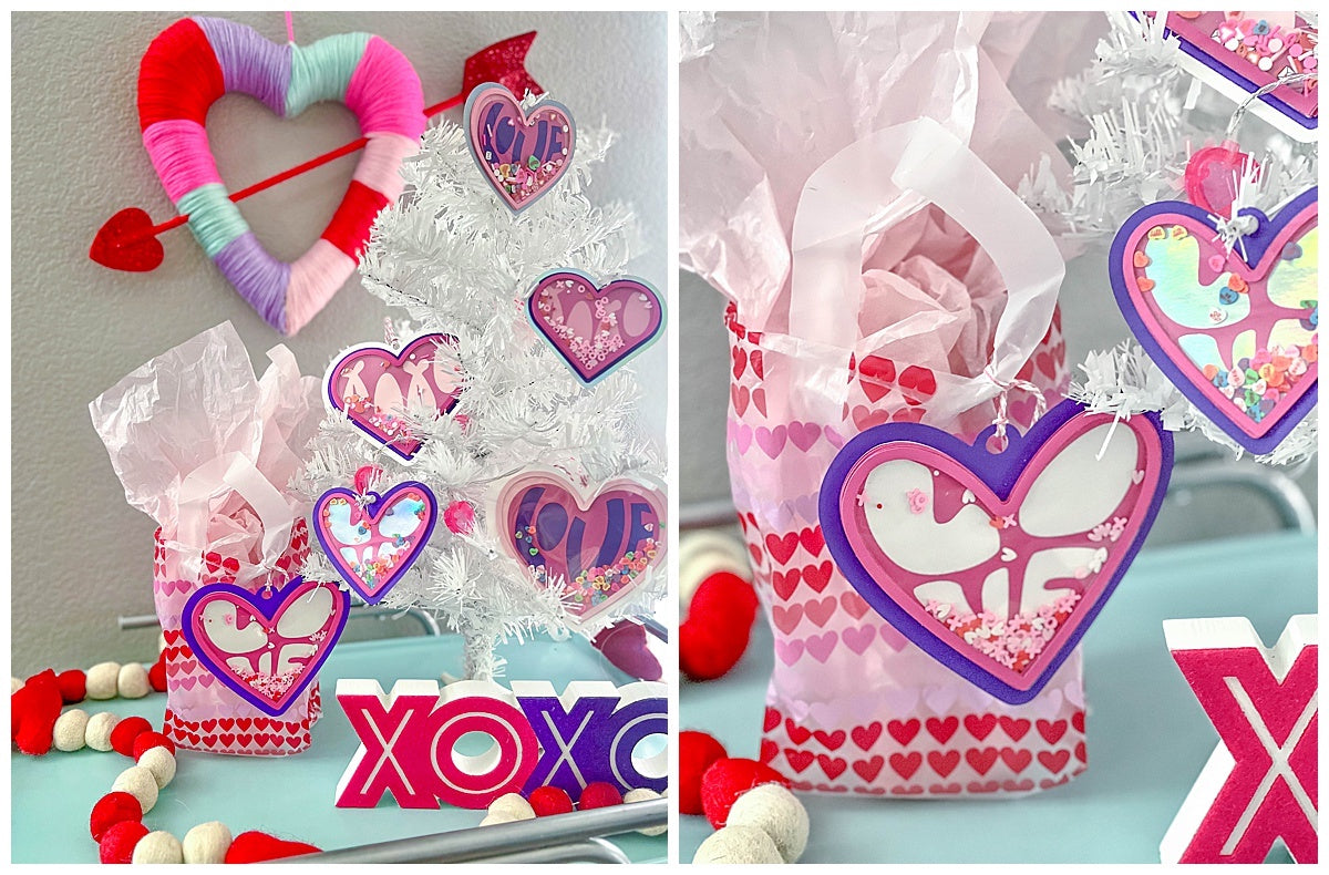 Heart Shaker Tags Staged
