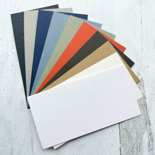Cotton A2 FOLDED Blank Discount Card Stock for letterpress and cards -  CutCardStock