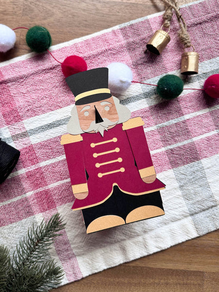 Nutcracker Christmas Gift or Favor Box