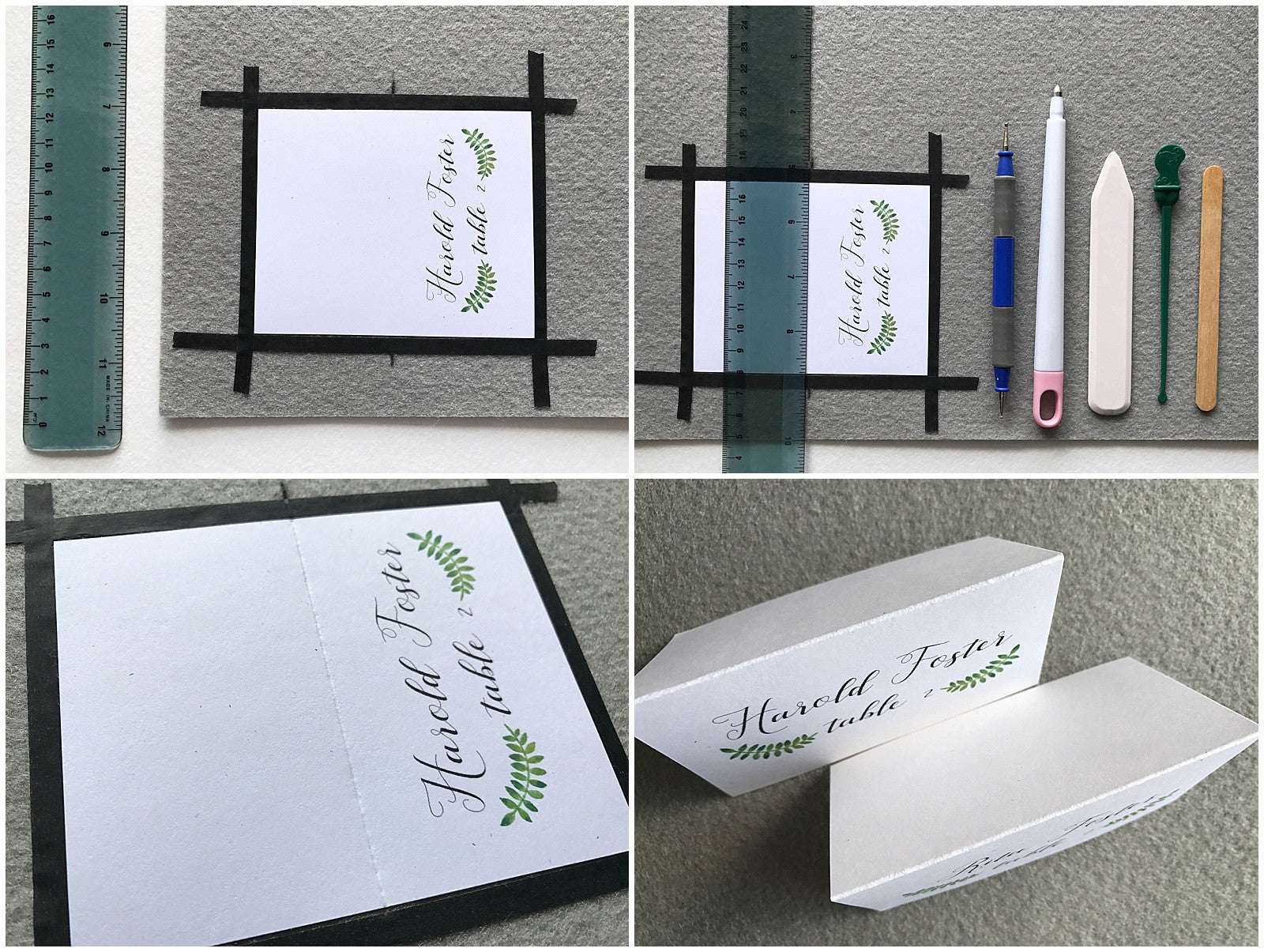 How To Print Place Cards