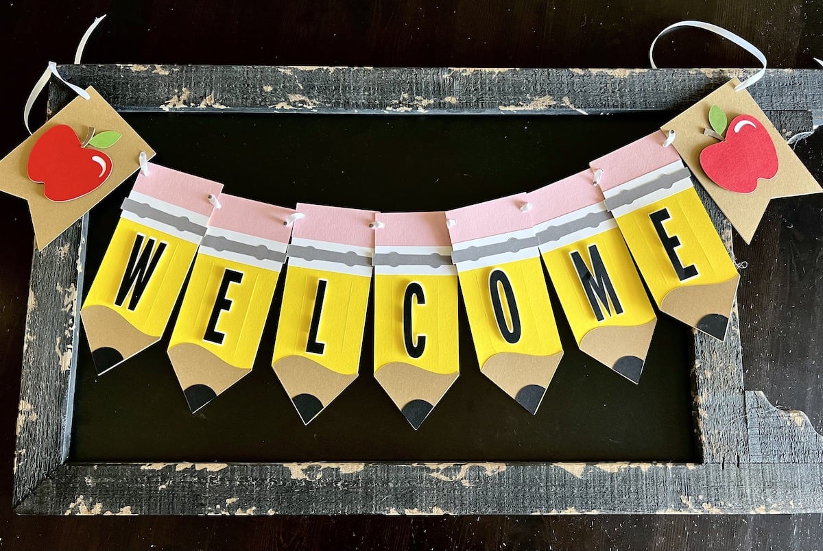 Teacher Pencil Welcome Banner