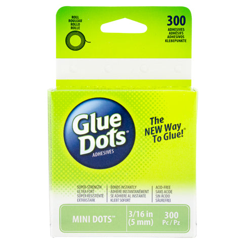 Glue Dots® Ultra-Thin Dots™ for Paper Crafts, Scrapbooking and