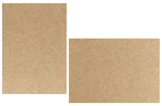 Brown Box Kraft Flat Cards  Kraft Cardstock – Cardstock Warehouse