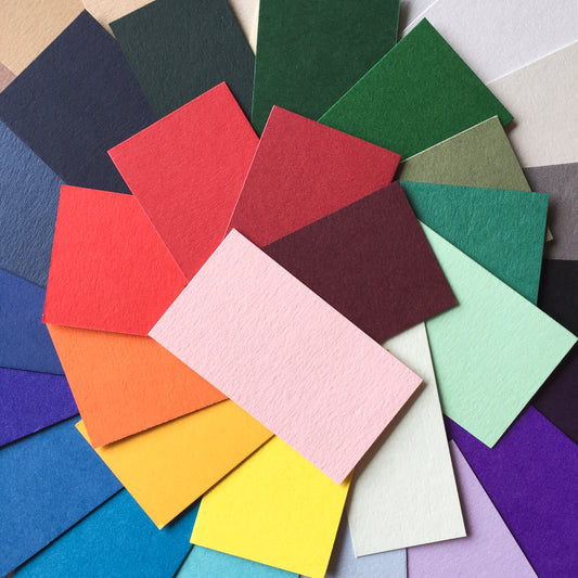 Sirio Color Cardstock, Samples