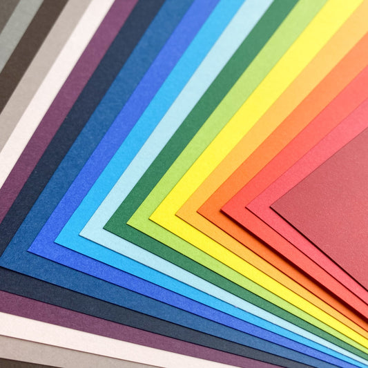 Lessebo Colours Cardstock Paper, Samples