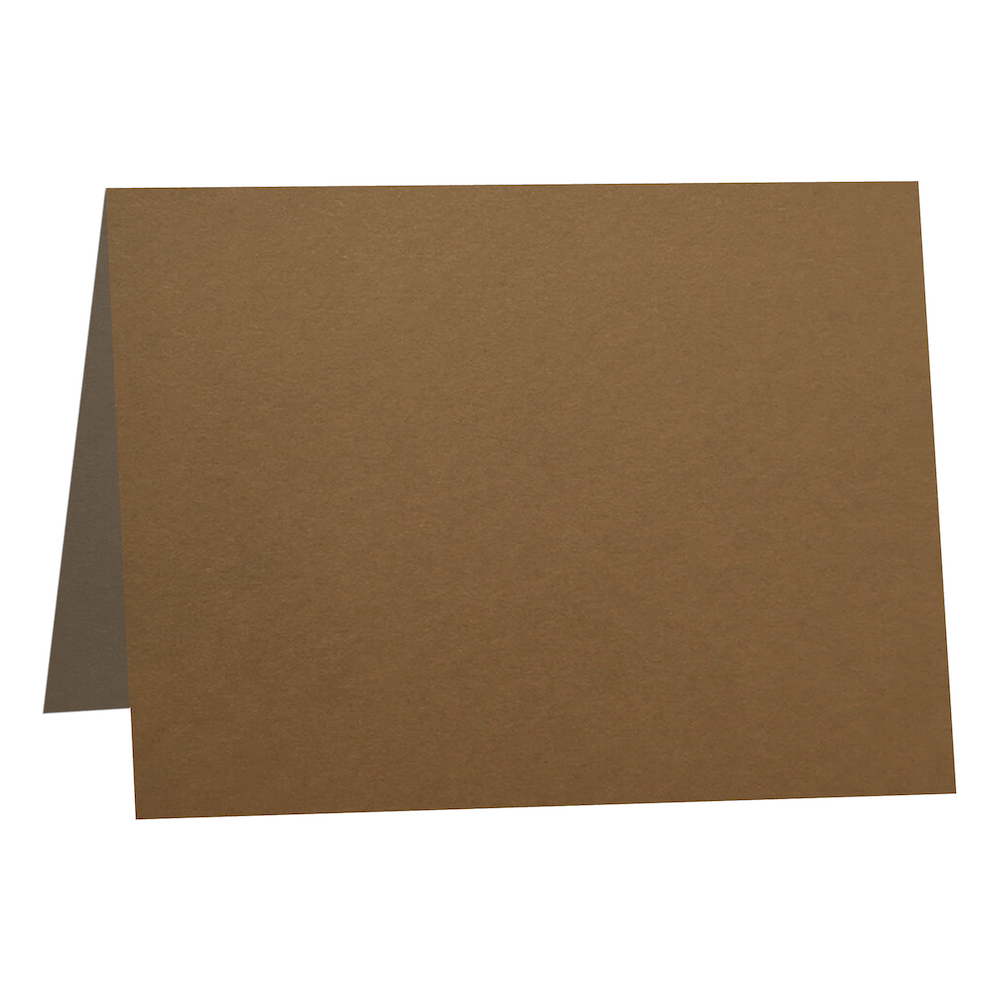 Speckletone Brown Half-Fold Cards – Cardstock Warehouse