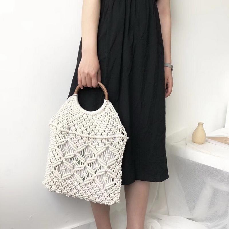 macrame net bag