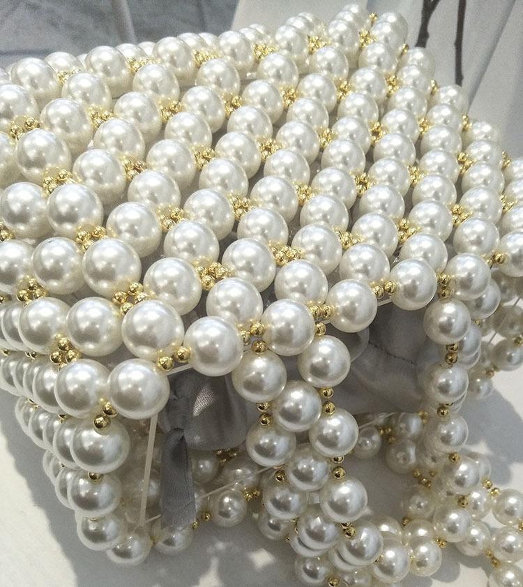 pearl handbag