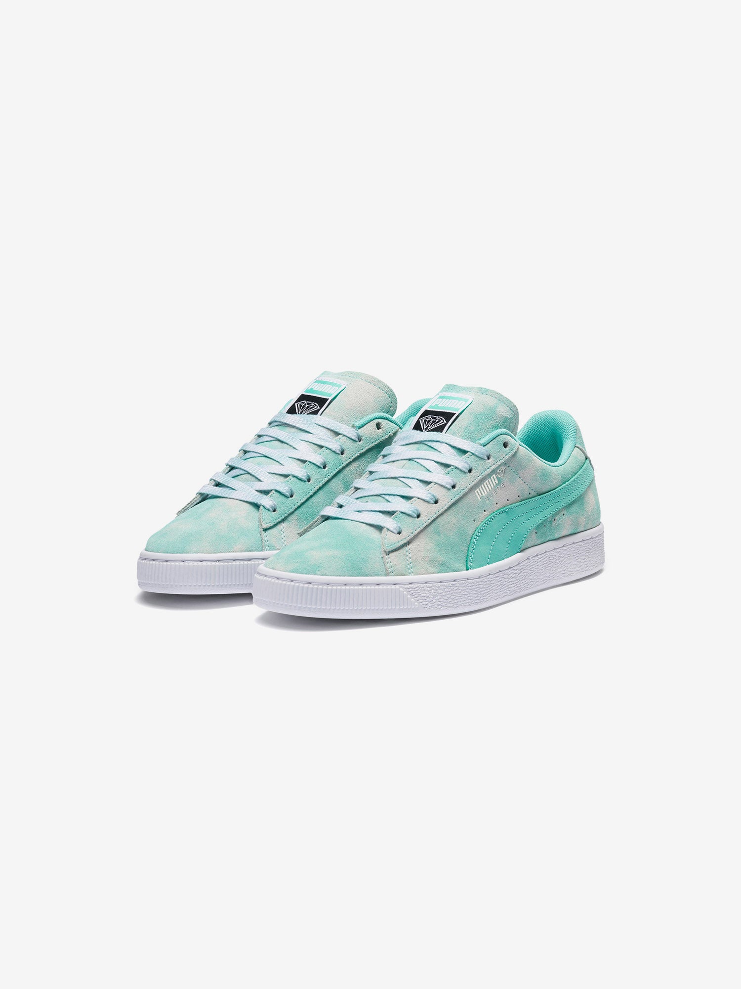 puma suede teal