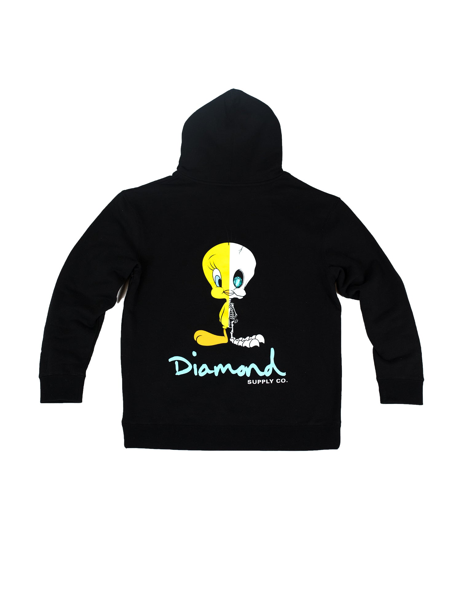 diamond hoodie black