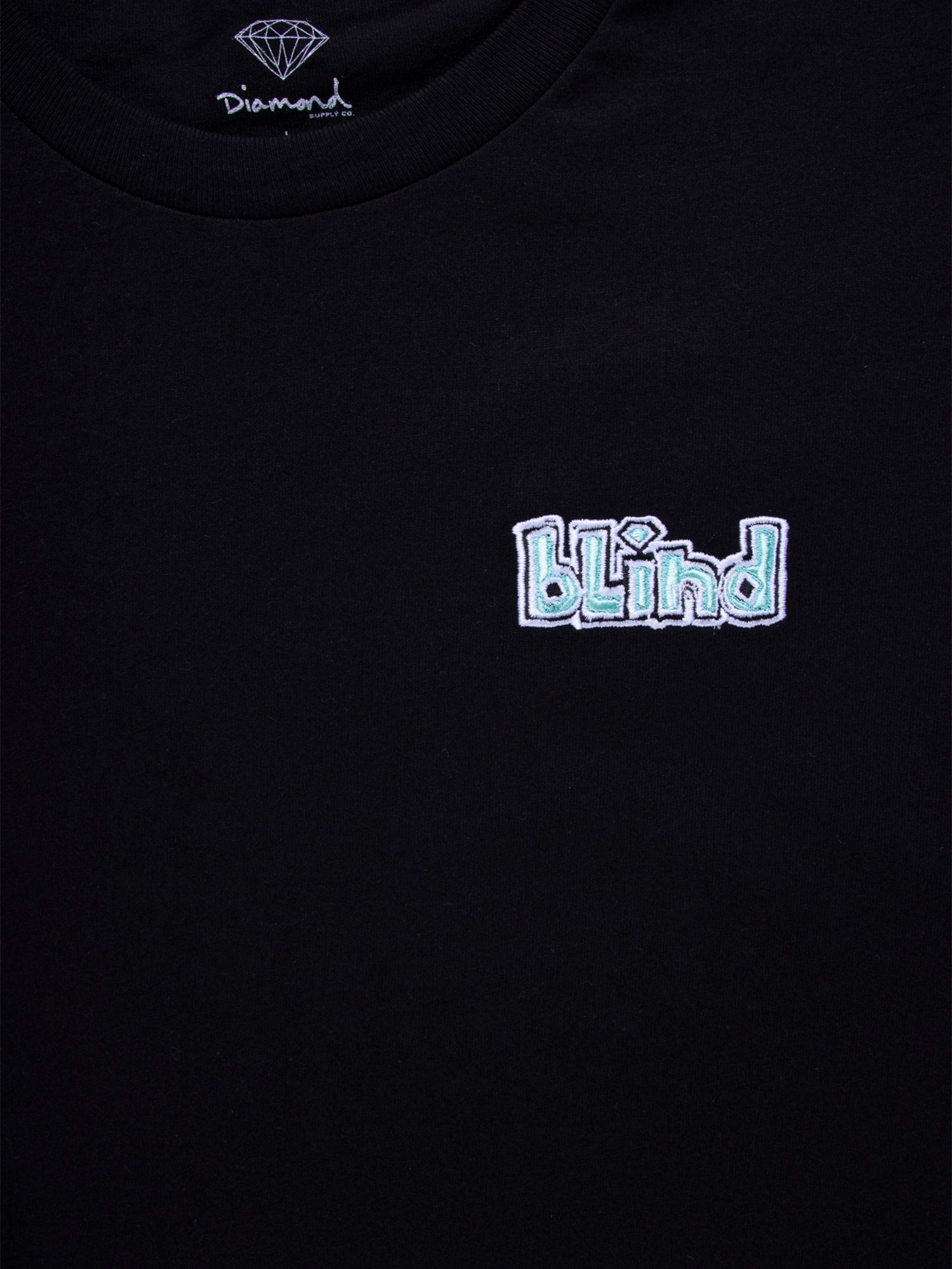 Diamond x Blind Skateboards OG Diamond Embroidery Tee