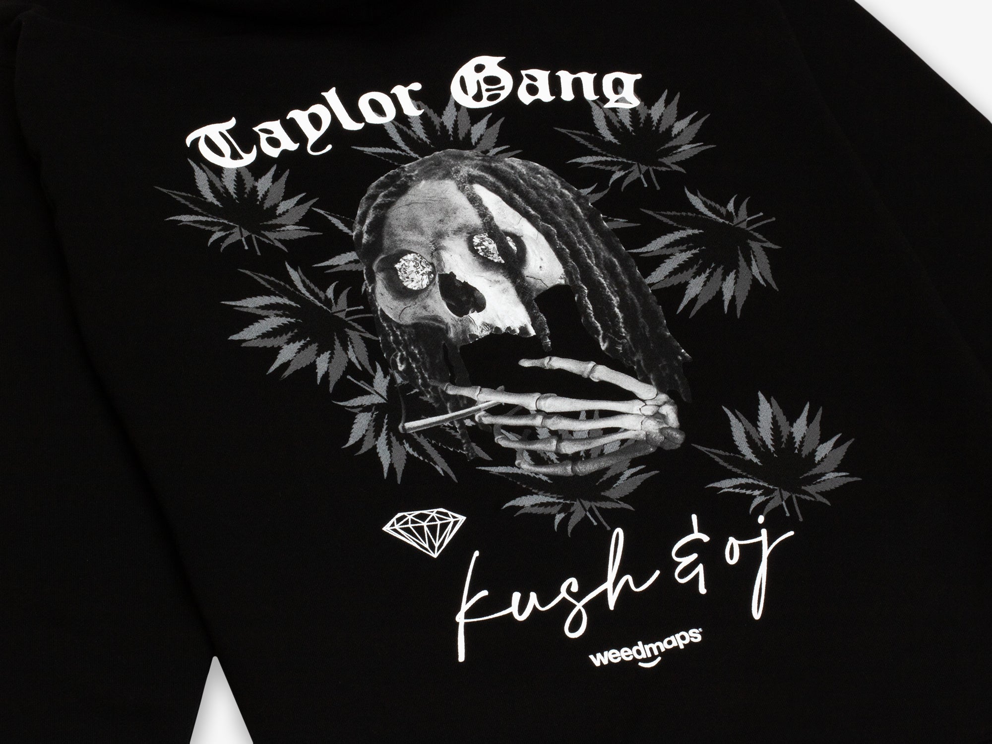 TGOD Skull Hoodies - Black