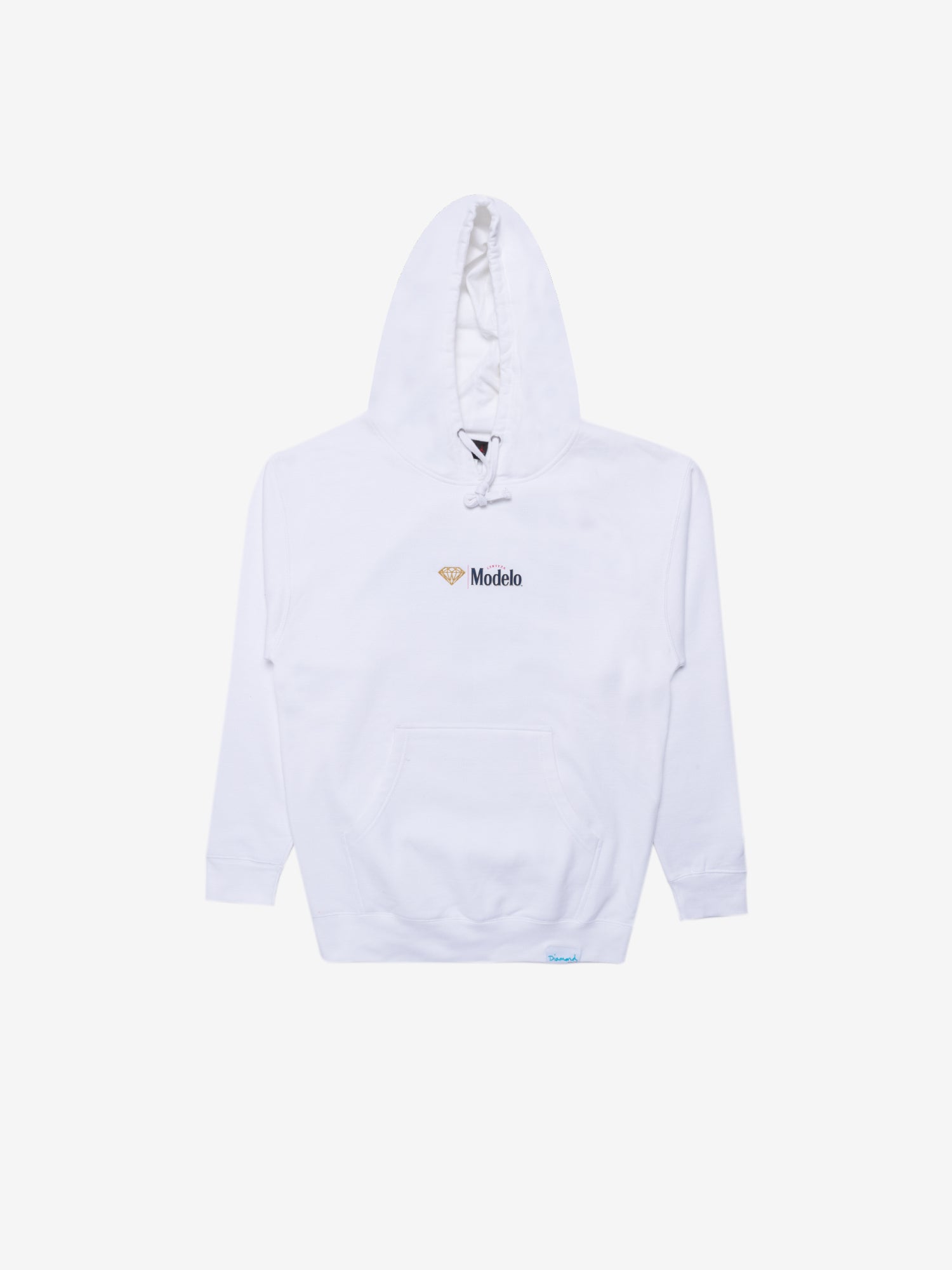 diamond white hoodie