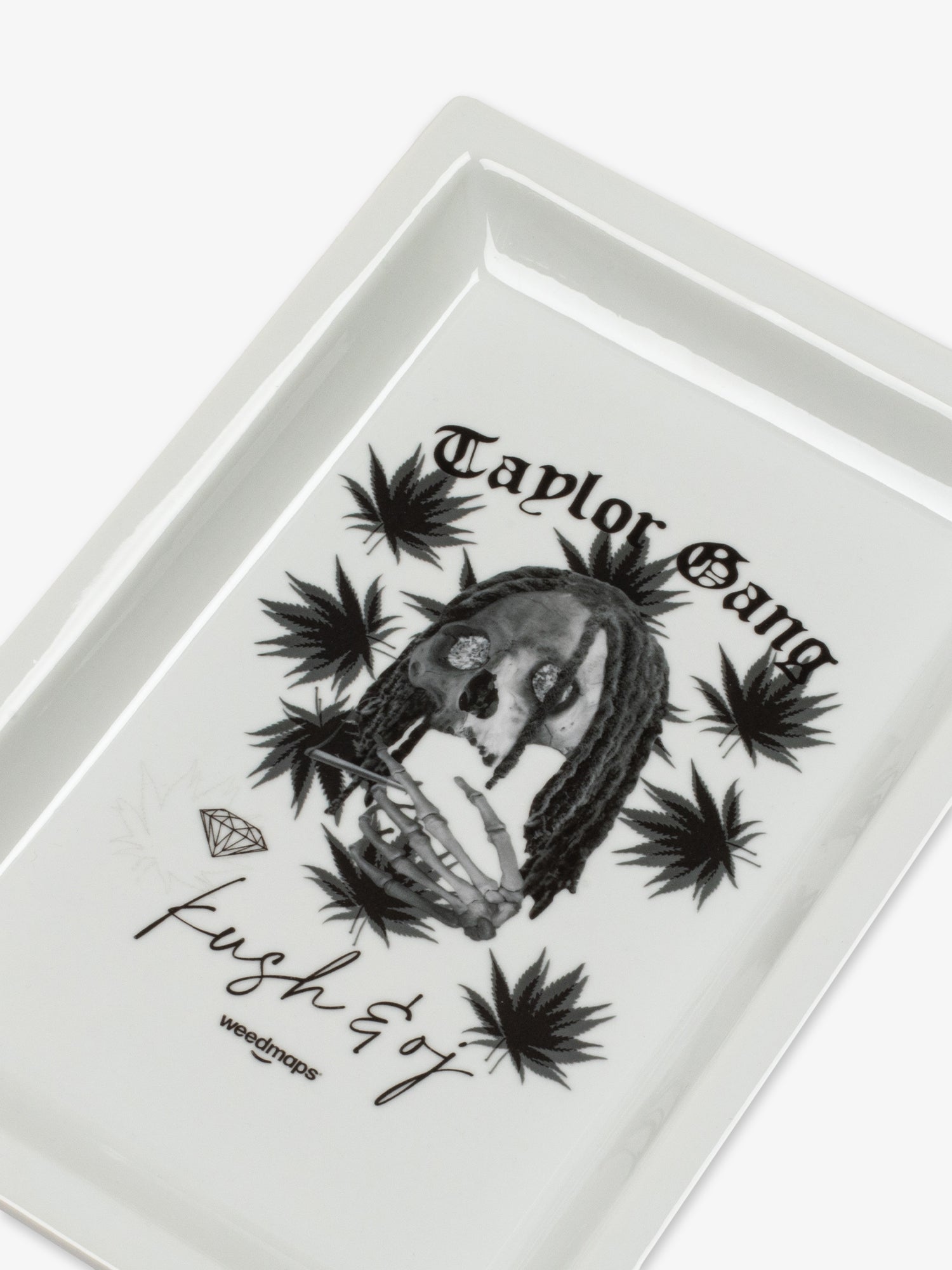 TGOD Skull Catch Tray - White