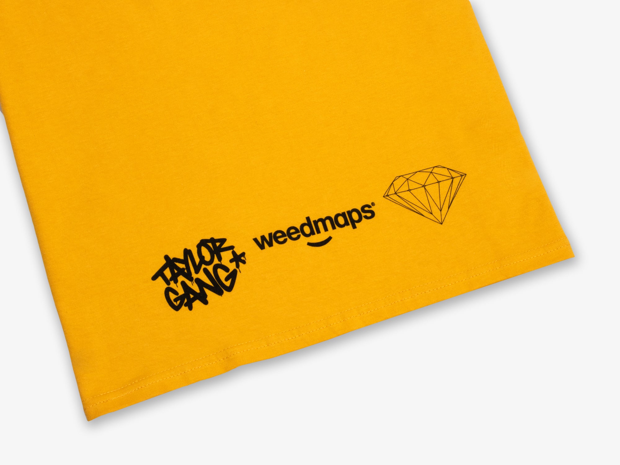 Orange & Kush Tee - Gold