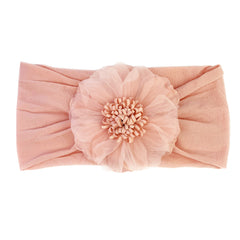 flower nylon headwrap headband