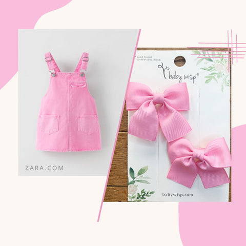 baby toddler bows mothers day and outfit