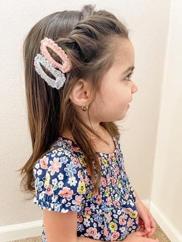 3 x Hair Clips Snap Hairpins Slides Women Girls School Grip Set Metal US |  eBay