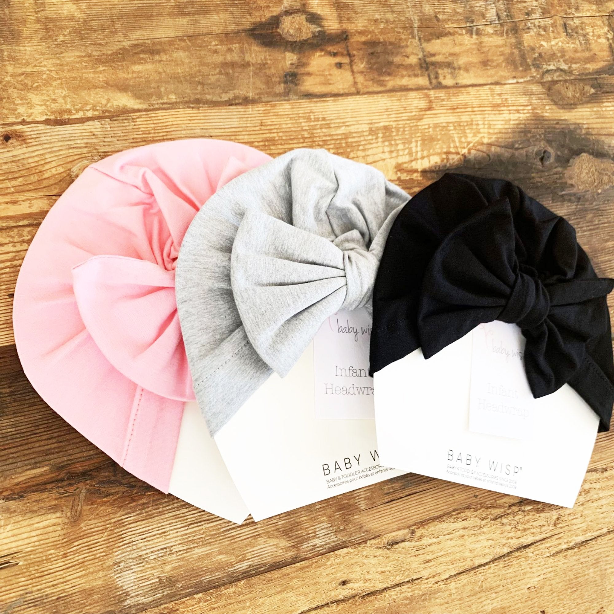 baby hats with bows