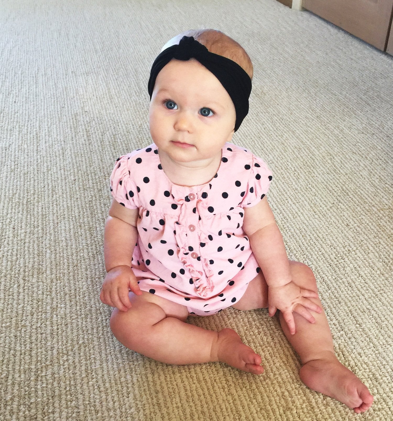 turban knot headband baby